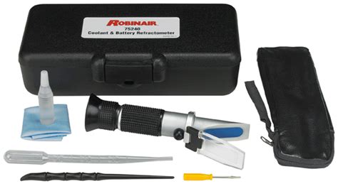 Robinair battery refractometer